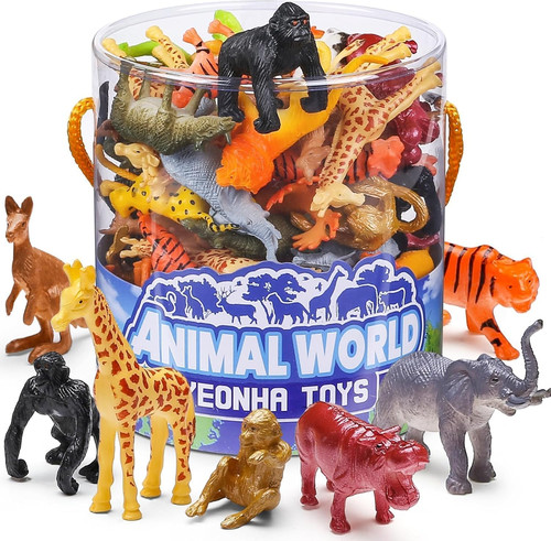 Confezione mini zoo animali - mini,