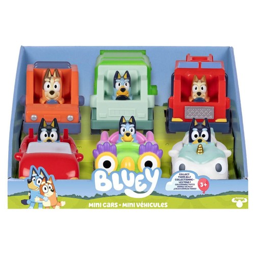 Bluey mini racers personaggio - mini,